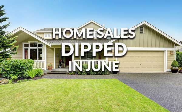 Existing Home Sales Dip, But Still Better Than One Year Ago